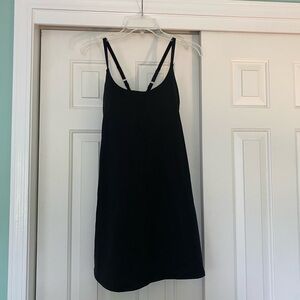 Activewear Black Mini Dress